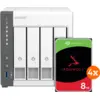 Image de QNAP TS-433-4G + Seagate Ironwolf 32 To (4 x 8 To)