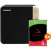Image de QNAP TS-464-8G + Seagate Ironwolf 32 To (4 x 8 To)