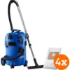 Image de Nilfisk Multi II 22 Inox + Nilfisk Sac d'Aspirateur pour Multi II (4x)