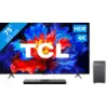 Image de TCL 75" QLED P81K 4K (2025) + TCL S55H 2.1 Barre de Son