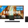 Image de Samsung 55" Neo QLED QN73F 4K (2025) + Samsung HW-B450F (2025)