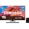 Image de Samsung 75" Neo QLED QN90F 4K (2025) + Samsung HW-S700D Noir (2024)