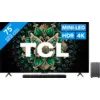 Image de TCL 75" QD Mini-LED C61K 4K (2025) + TCL S55H 2.1 Barre de Son