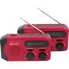 Image de Denver SCR-2010 Radio d'Urgence Rouge Lot de 2