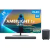Image de Philips Ambilight 65'' OLED810 4K (2025) + JBL Bar 500 M2 Noir