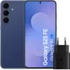 Image de Samsung Galaxy S25 FE 256 Go Bleu Foncé 5G + Samsung Chargeur 25 Watts Noir