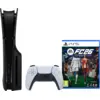 Image de PlayStation 5 Slim Disc Edition + FC 26 + Façades Noir