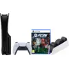 Image de PlayStation 5 Slim Disc Edition + FC 26 + Façades Noir + Station de Charge