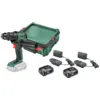 Image de Bosch AdvancedDrill 18 V-80 Batterie 2,5 Ah (2x) SystemBox S Kit de Démarrage