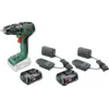 Image de Bosch UniversalImpact 18 V-60 Batterie 2,5 Ah (2x) Kit de Démarrage
