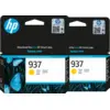 Image de HP 937 Cartouche Jaune (2 pièces)
