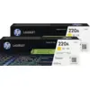 Image de HP 220A LaserJet Toner Jaune (2 Pièces)