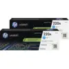 Image de HP 220A LaserJet Toner Cyan (2 Pièces)