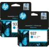 Image de HP 937 Cartouche Cyan (2 pièces)