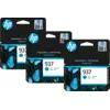 Image de HP 937 Cartouche Cyan (3 pièces)