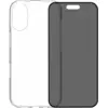 Image de BlueBuilt Back Cover iPhone 17 Transparent + BlueBuilt iPhone 17 Protège-écran de Confidentialité Verre