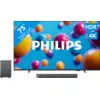 Image de Philips 75'' PUS7000 4K (2025) + Philips TAB5309