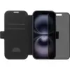 Image de BlueBuilt Apple iPhone 17 Book Case Cuir Noir + BlueBuilt iPhone 17 Protège-écran de Confidentialité Verre