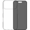 Image de BlueBuilt Back Cover iPhone 17 Pro Transparent + BlueBuilt iPhone 17 Pro Protège-écran de Confidentialité Verre