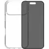 Image de BlueBuilt Protective Back Cover iPhone 17 Pro Transparent + BlueBuilt iPhone 17 Pro Protège-écran de Confidentialité Verre