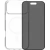 Image de BlueBuilt Protective Back Cover avec MagSafe iPhone 17 Pro Max Transparent + BlueBuilt iPhone 17 Pro Max Protège-écran de Confidentialité Verre