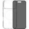 Image de BlueBuilt Protective Back Cover avec MagSafe iPhone 17 Pro Transparent + BlueBuilt iPhone 17 Pro Protège-écran de Confidentialité Verre