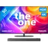 Image de Philips Ambilight 50'' PUS9000 QLED 4K (2025) + Philips TAB5109