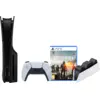 Image de PlayStation 5 Slim Disc Edition + Battlefield 6 + Façades Noir + Station de Charge