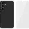 Image de BlueBuilt Samsung Galaxy S25 Back Cover Noir + Protège-écran Verre