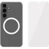 Image de BlueBuilt Protective Back Cover Samsung Galaxy S25 Transparent + Protège-écran Verre