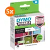 Image de DYMO LabelWriter Étiquette d'Adresse Durable 25 x 54 mm 160 Pièces Lot de 5