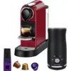 Image de Krups Nespresso Citiz XN7415 Rouge Cerise + Pierre Mousseur à Lait