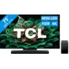 Image de TCL 75" QD Mini-LED C71K 4K (2025) + TCL Q75H