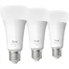 Image de Philips Hue A67 White and Color 1600lm E27 Lot de 3