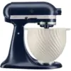 Image de KitchenAid Artisan Robot de Cuisine 5KSM125EIB Bleu + Bol Mélangeur Design Blanc