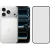 Image de Apple iPhone 17 Pro 512 Go Argent + BlueBuilt Protège-écran Verre