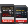 Image de SanDisk SDXC Extreme Pro 256 Go 140 Mo/s Lot de 2