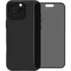 Image de BlueBuilt Back Cover iPhone 16 Pro Max Noir + Protège-écran avec Filtre de Confidentialité Verre