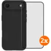 Image de BlueBuilt Protective Back Cover MagSafe iPhone Air Noir + Protège-écran Verre Lot de 2