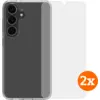 Image de BlueBuilt Protective Back Cover Samsung Galaxy S25 Transparent + Protège-écran Lot de 2