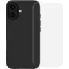 Image de BlueBuilt Back Cover iPhone 16 Noir + Protège-écran Verre
