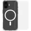 Image de BlueBuilt Protective Back Cover avec MagSafe iPhone 16 Pro Transparent + Protège-écran Verre