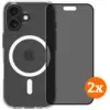 Image de BlueBuilt Protective Back Cover MagSafe iPhone 17 + Protège-écran de Confidentialité Lot de 2