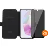 Image de BlueBuilt Samsung Galaxy A36 Book Case Noir + Protège-écran Filtre de Confidentialité Lot de 2
