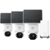 Image de eufy SoloCam E42 Lot de 3 + HomeBase 3