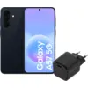 Image de Samsung Galaxy A57 256 Go Bleu Foncé 5G + BlueBuilt Chargeur avec Port USB-C 45 W Noir