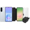 Image de Samsung Galaxy A57 256 Go Bleu Clair 5G + Pack d'Accessoires Complet