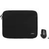 Image de BlueBuilt Housse pour PC Portables Largeur 31 cm 13 Pouces M Noir + Maximus Souris