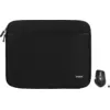 Image de BlueBuilt Housse pour PC Portables Largeur 41 cm 17 Pouces M Noir + Maximus Souris