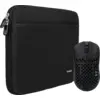 Image de BlueBuilt Housse pour PC Portables Largeur 33 cm 14 Pouces M Noir + Vortech Prestige Souris Gamer